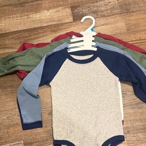 Carter's Multicolor Long Sleeve Bodysuit Set